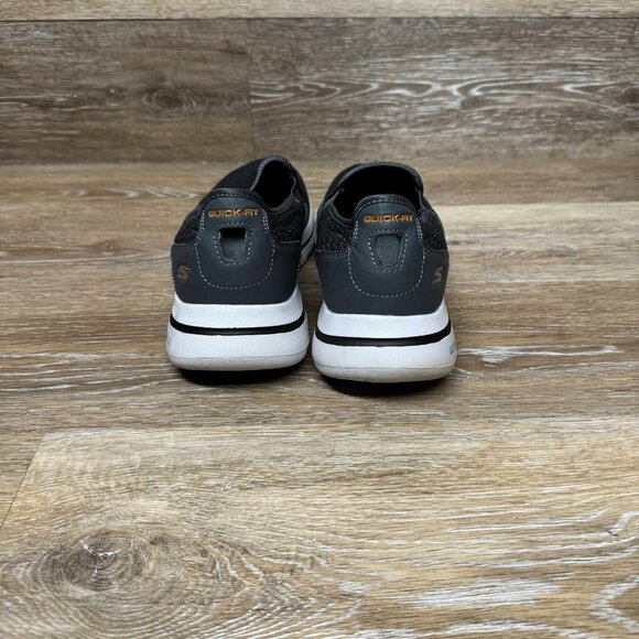 Skechers Apprize Go Walk Black Walking Shoes Men Size 7.5 - Picture 3 of 6